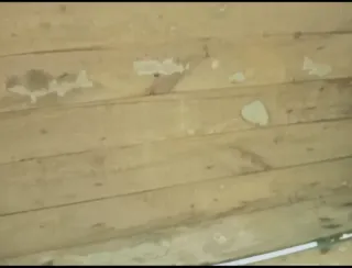 Baúl antiguo madera y metal para restaurar