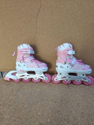 Patines en línea con Todas Las Ruedas iluminadas