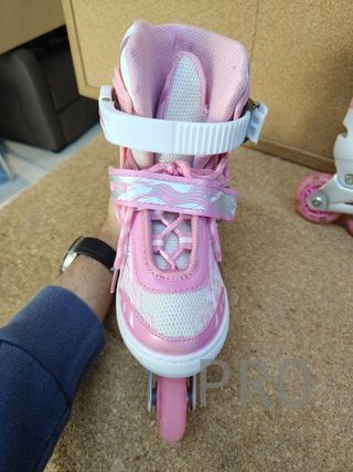 Patines en línea con Todas Las Ruedas iluminadas