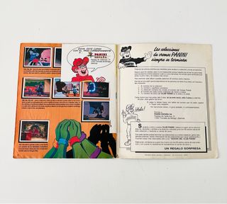 Álbum Tortugas Ninja Panini Completo Vintage