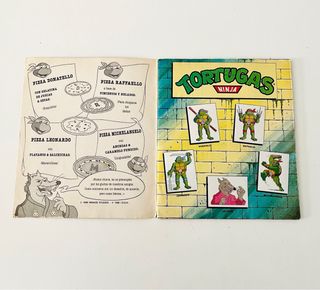 Álbum Tortugas Ninja Panini Completo Vintage