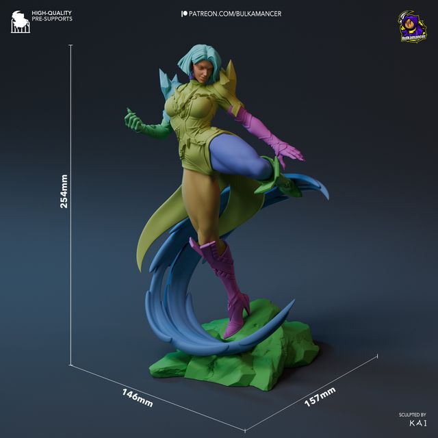 Figura Emma Frost - Marvel Rivals