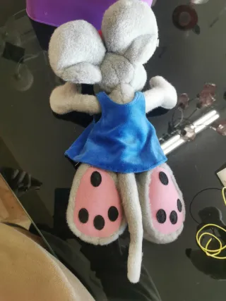 Peluche Topo Rosa e Blu