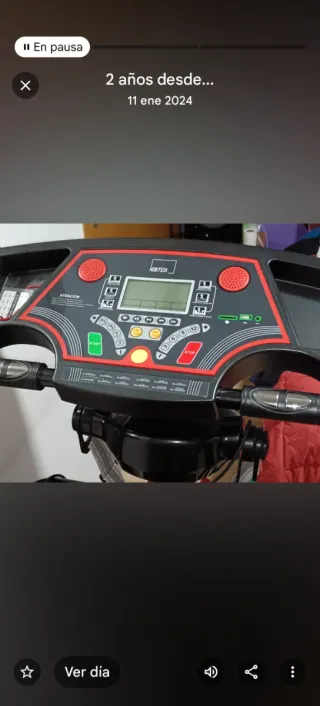 Cinta de correr poco uso