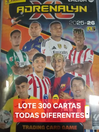 Adrenalyn XL 25-26 - Lote 300 cromos diferentes