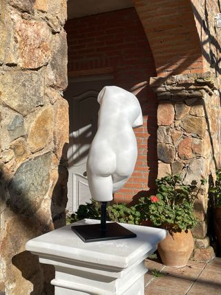 Torso de Afrodita - Escultura Femenina de Escayola