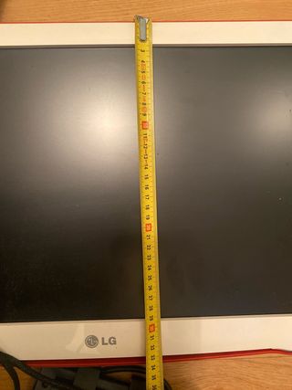 TeleLG, soporte pared, sin pie y mando a distancia