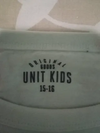 Camiseta blanca manga larga 16 años