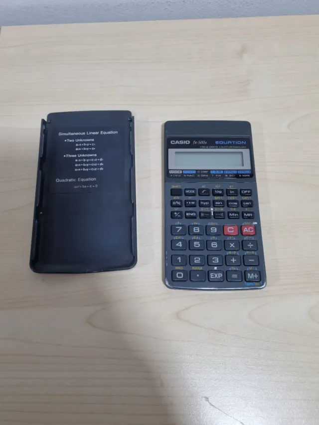 Calculadora Casio fx-500A
