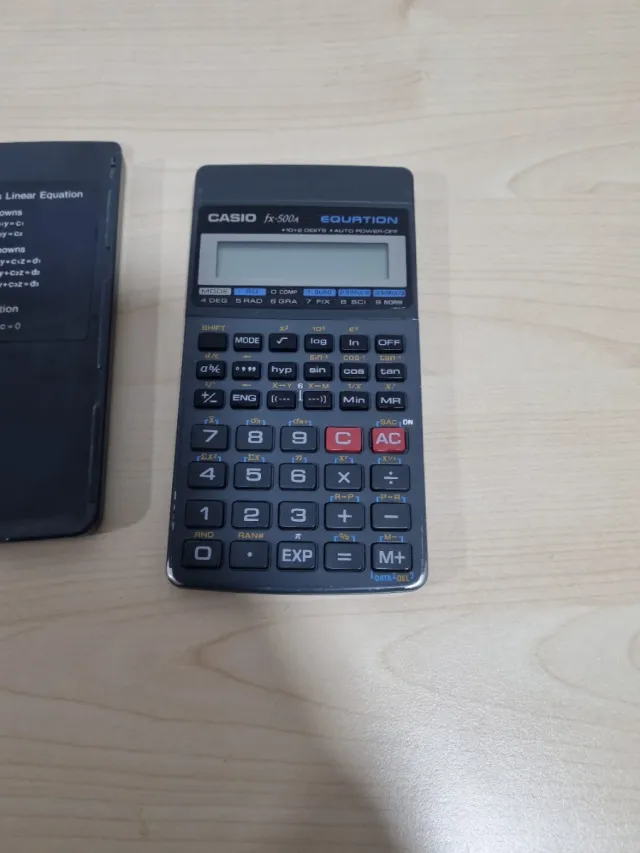 Calculadora Casio fx-500A