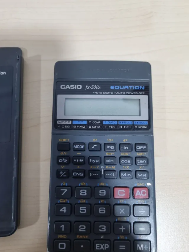 Calculadora Casio fx-500A