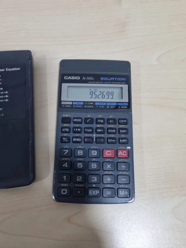 Calculadora Casio fx-500A