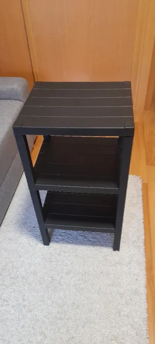 Estantería multiusos negra