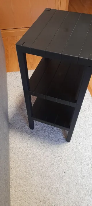 Estantería multiusos negra