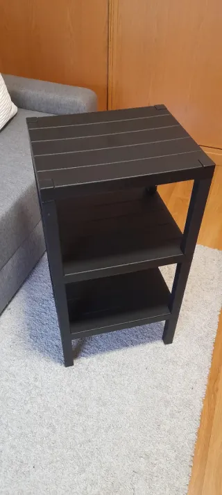 Estantería multiusos negra