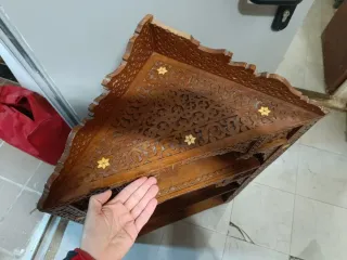 Mueble Rinconero Antiguo de Taracea