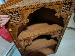 Mueble Rinconero Antiguo de Taracea