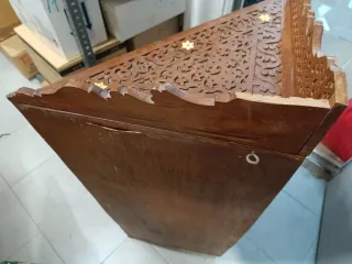 Mueble Rinconero Antiguo de Taracea