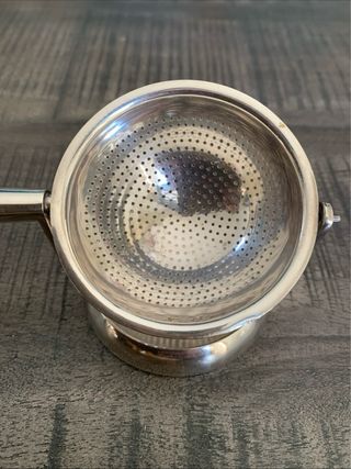 Passa tè Christofle placcato argento