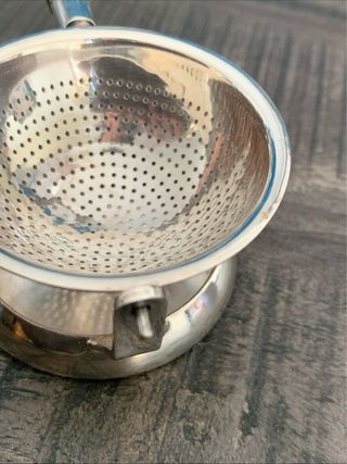 Passa tè Christofle placcato argento