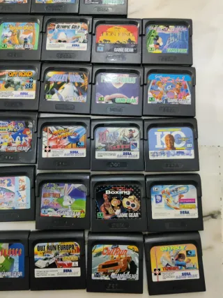 Lote de 34 Juegos SEGA Game Gear