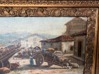 CUADRO OLEO MANUEL SALCES (1904)