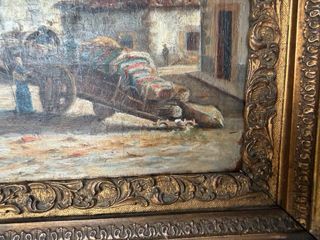 CUADRO OLEO MANUEL SALCES (1904)