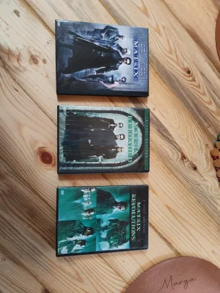 Trilogía Matrix DVD (Matrix, Reloaded, Revolutions