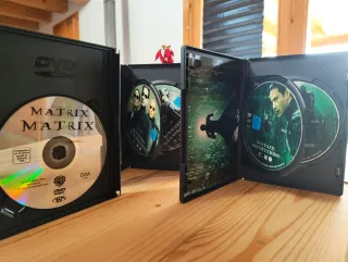 Trilogía Matrix DVD (Matrix, Reloaded, Revolutions