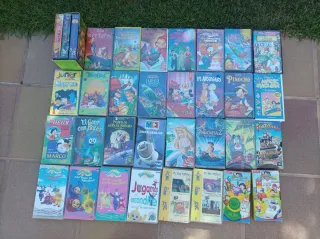 Peliculas VHS variadas de disney entrega en mano.