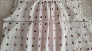 Blusa estampada Talla M