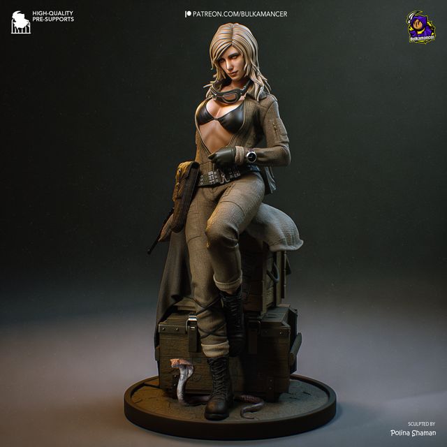 Figura Eva - Metal Gear Solid Snake Eater