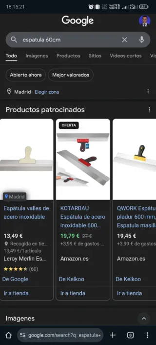 LOTE | 4 Espátulas 60cm