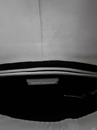 Bolso Zara Piel Blanco