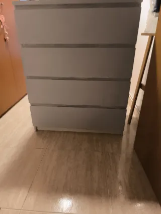 Cajonera 4 cajones.largo80- Altura 99-fondo 48