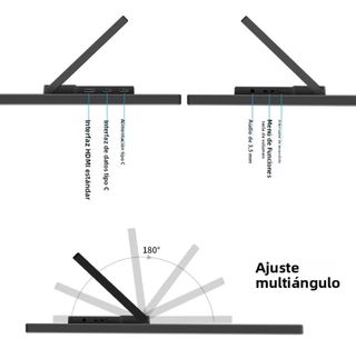 Pantalla Táctil Portátil 15,6 pulgadas