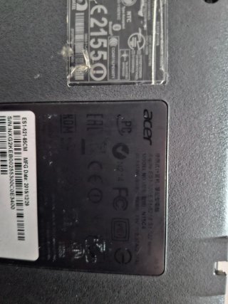 Acer aspire ES15