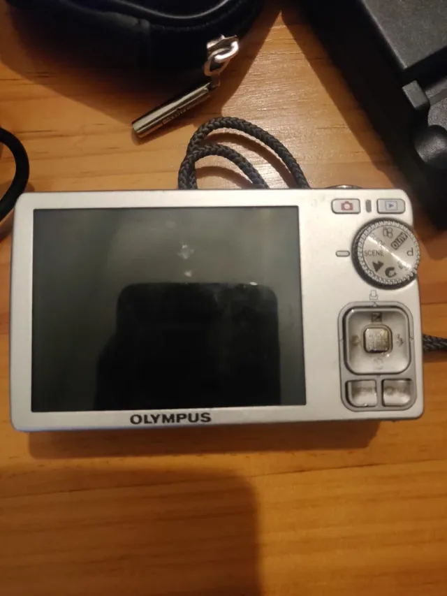 Cámara Olympus Digital Plata