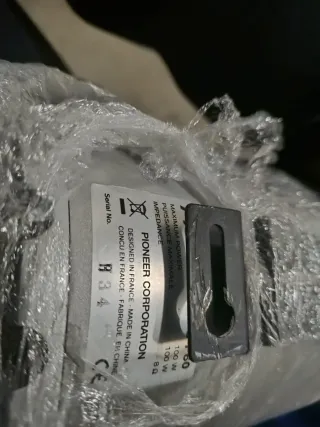 Amplificador+subwoofer+3 altavoces Pioneer