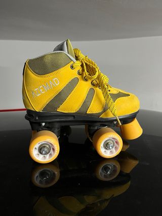Patines Azemad Talla 35 Amarillos