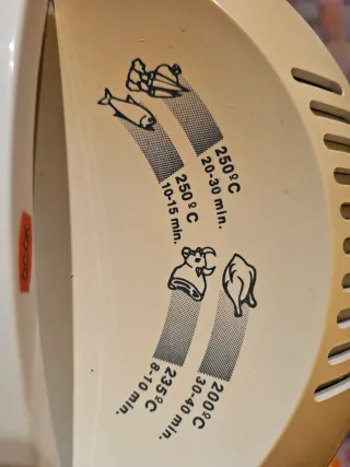 Horno de aire de cristal lavable