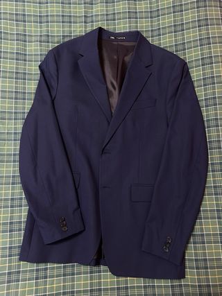 Blazer azul hombre Zara t.48