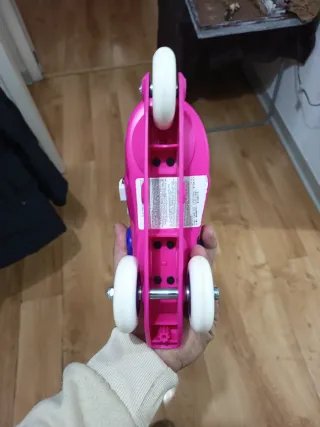 Patines niña Oxelo rosa/morado (1 uso)