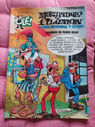 Tebeo Mortadelo y filemon