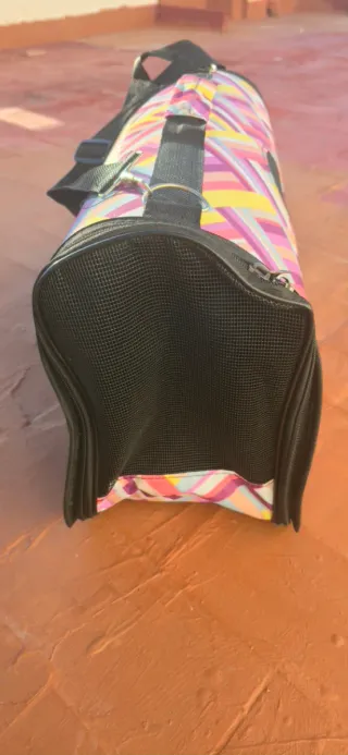 Transportín perro/gato estampado