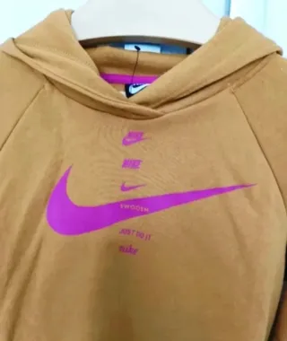 Sudadera Nike naranja talla XS