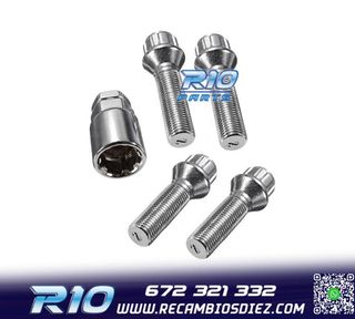 TORNILLOS ANTIRROBO LARGOS 12X125 CÓNICO