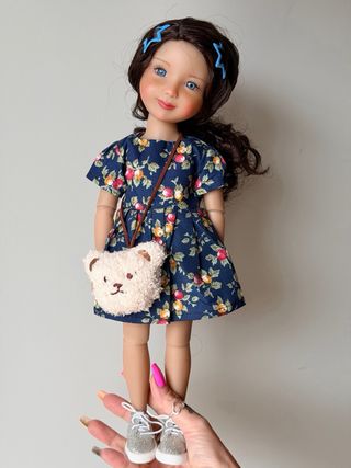 Ruby Red Fashion Friends Kayla Ooak