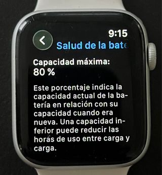 Apple Watch S6 44mm GPS Plata Aluminio