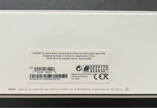 Apple Watch S6 44mm GPS Plata Aluminio